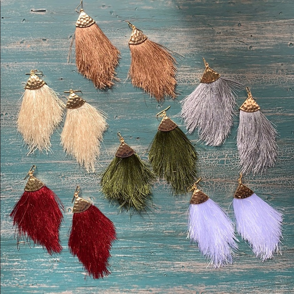 Tassel Fringe Bohemian Earrings